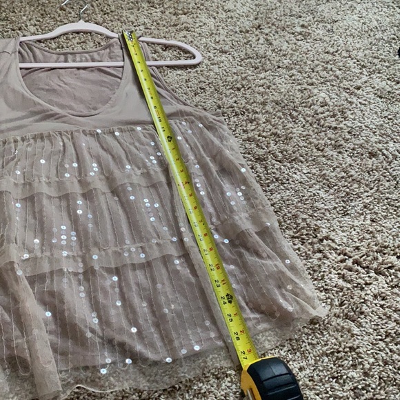 LOFT Tulle and Sequin Tank - Picture 6 of 7